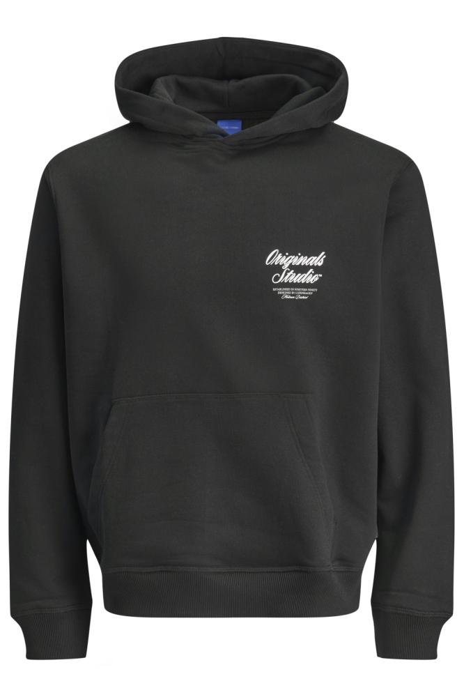 JORNORREBRO TYPO BACK SWEAT HOOD SN 12283054 BLACK